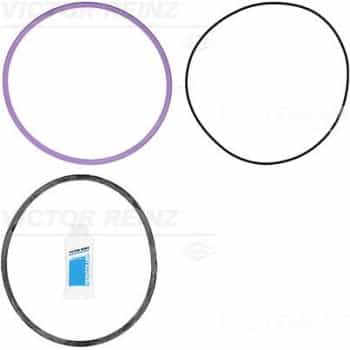 Gasket set, cylinder liner