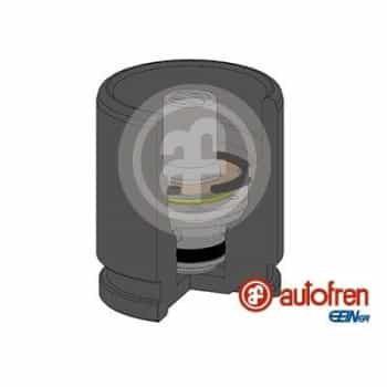 Piston, brake caliper