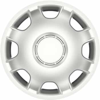 4-Piece Hubcaps Speed 12-inch silver