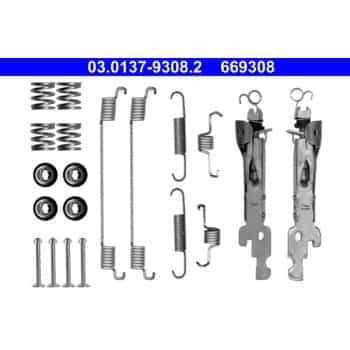 Accessory Kit, brake shoes