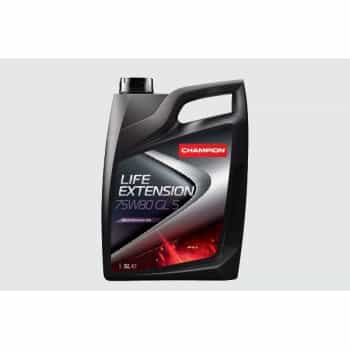 Transmission oil Champion Life Extension 75W80 GL 5 5L