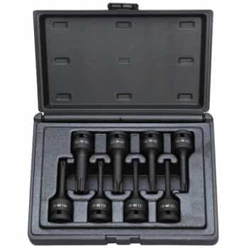 Steiner 1/2 Power socket set Torx 8-piece