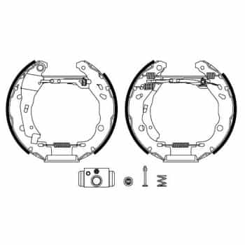 Brake shoe set