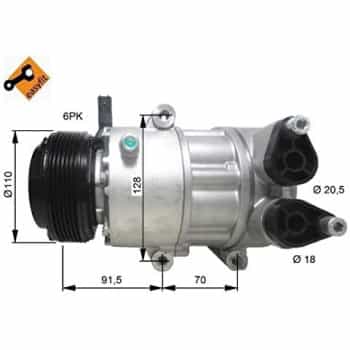 Compressor, air conditioning EASY FIT