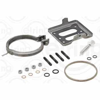 Turbocharger, mounting kit