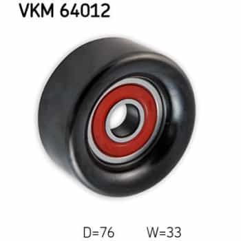 Deflection/Guide Pulley, v-ribbed belt VKM 64012 SKF
