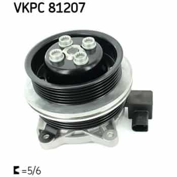 Water pump, engine cooling VKPC 81207 SKF