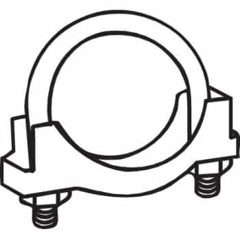 Clamp, exhaust system