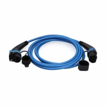 Charging cable, electric vehicle Type 1 to Type 2
