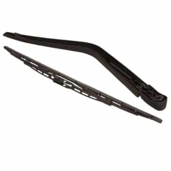 Wiper arm, window cleaning