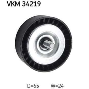 Deflection/Guide Pulley, v-ribbed belt VKM 34219 SKF