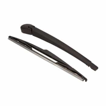 Wiper arm set, window cleaning