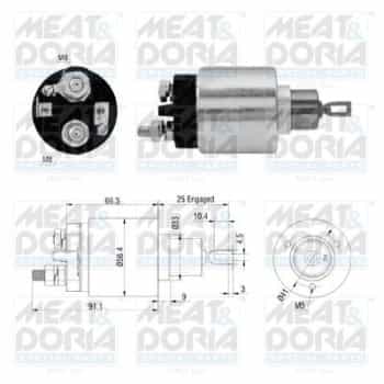 Solenoid Switch, starter