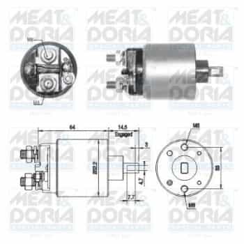 Solenoid Switch, starter