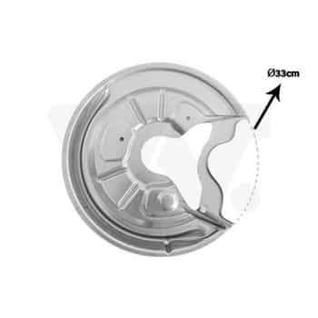 Splash Panel, brake disc