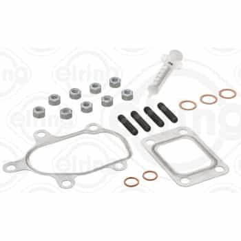Turbocharger, mounting kit