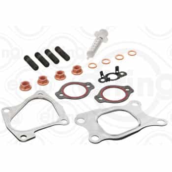 Turbocharger, mounting kit