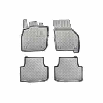 Rubber mats suitable for Seat Leon mHEV / Leon Sportstourer mHEV / VW Golf VIII Variant mHEV 2020+