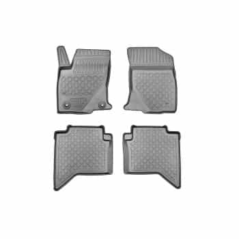 Rubber mats suitable for Toyota Hilux VIII Double Cab 2016+ (incl. Facelift)