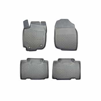 Rubber mats suitable for Toyota RAV 4 IV 2013-2018