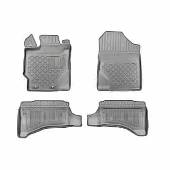 Rubber mats suitable for Toyota Yaris III Hybrid 2011-2020