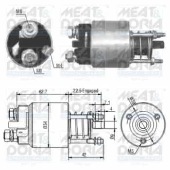 Solenoid Switch, starter