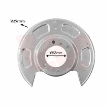 DUST SHIELD REAR RIGHT