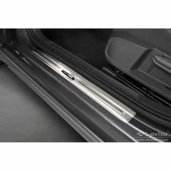 Stainless steel door sills suitable for Volkswagen Taigo 2021 - 'Exclusive Edition' - 4-piece