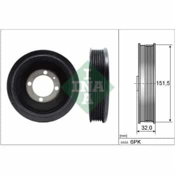Pulley, crankshaft