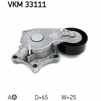 Tensioner Pulley, v-ribbed belt VKM 33111 SKF