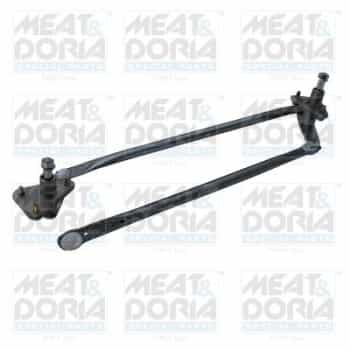 Windshield wiper rods