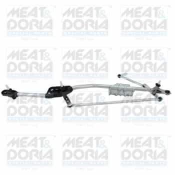 Windshield wiper rods