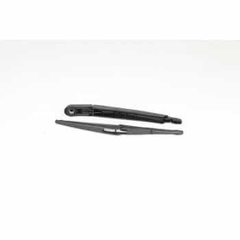 Wiper arm set, window cleaning