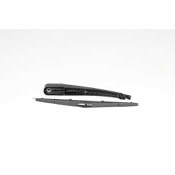 Wiper arm set, window cleaning