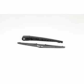 Wiper arm set, window cleaning