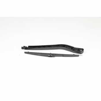 Wiper arm set, window cleaning