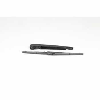 Wiper arm, window cleaning