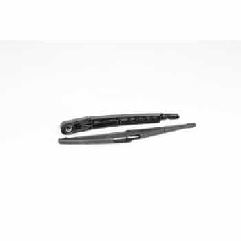 Wiper arm set, window cleaning