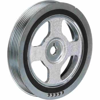 Belt pulley, crankshaft