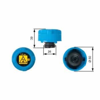 Sealing Cap, coolant tank RC216 Gates
