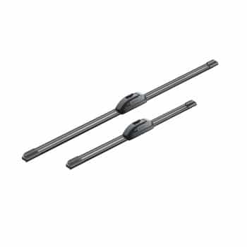 Bosch windscreen wipers Aerotwin AR612S - Length: 600/400 mm - set of wiper blades for