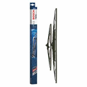 Bosch wipers Twin 601S - Length: 600/400 mm - set of wiper blades for