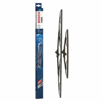 Bosch wipers Twin 654 - Length: 650/340 mm - set of wiper blades for