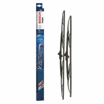 Bosch wipers Twin 655 - Length: 650/550 mm - set of wiper blades for