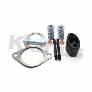 Mounting kit, catalytic converter