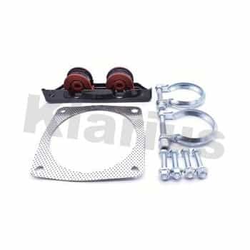 Mounting kit, catalytic converter