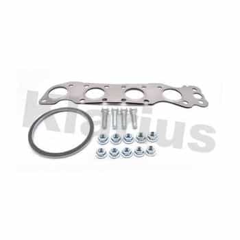 Mounting kit, catalytic converter