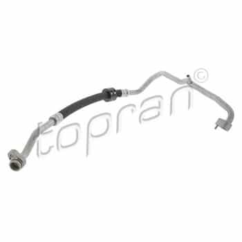 Low pressure pipe, air conditioning