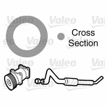 Gasket, refrigerant pipeline