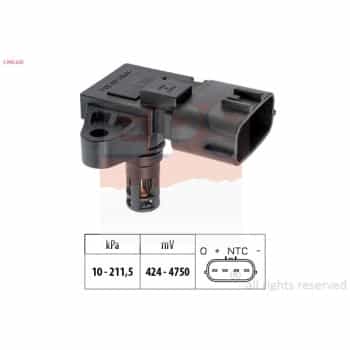 Air Pressure Sensor, height adaptation Made in Italy - OE Equivalent 1.993.230 EPS Facet